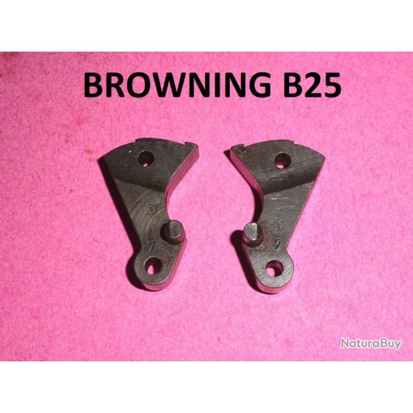 paire de chiens 2 crans fusil BROWNING B25 B 25 - VENDU PAR JEPERCUTE (a6517)