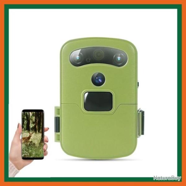 Cam�ra de chasse 1080 HD - 256 GO - Etanche - D�tection nocturne - Livraison rapide