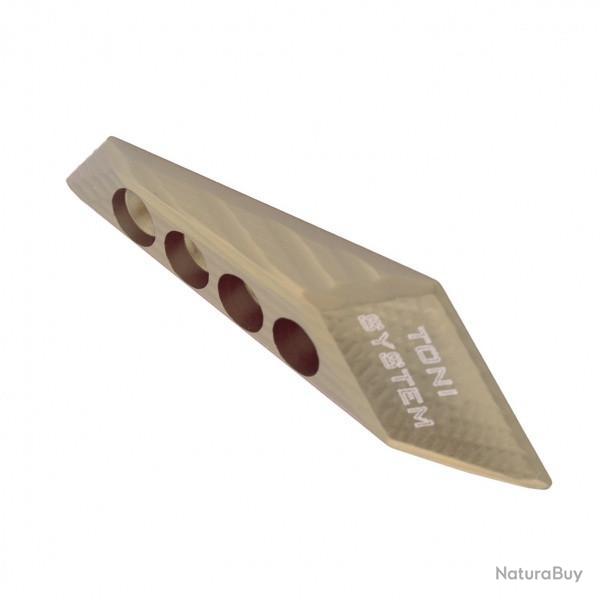 Repose-pouce 3D, ct gauche, tireur droitier - Sable - TONI SYSTEM