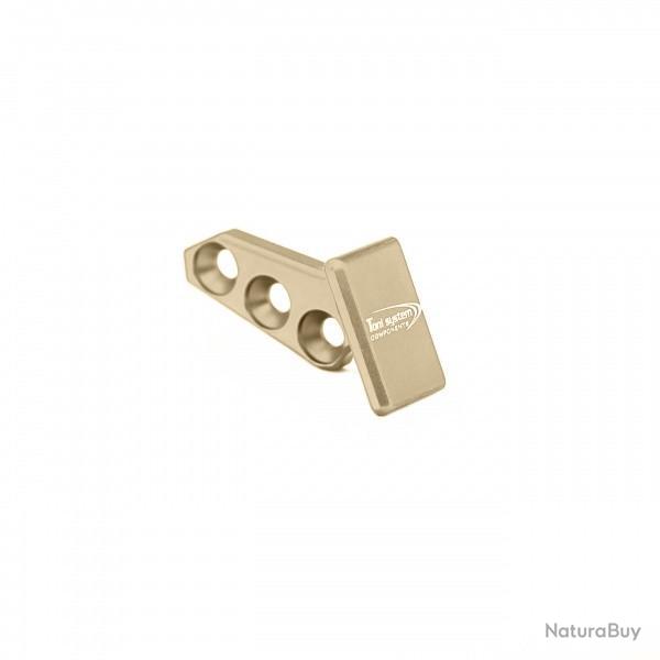 Repose-pouce 3 trous, ct gauche, tireur droitier - Sable - TONI SYSTEM