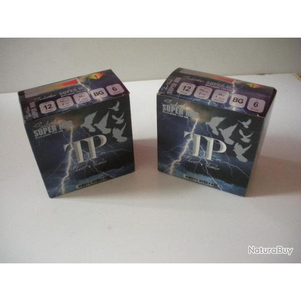 MARIUS  N3585-LOT DE 50 CARTOUCHES CAL.12 TUNET TP SUPER MIGRATION N 4  - NEUF!!!