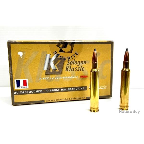 Munitions SOLOGNE Klassic Nosler Partition 300 Weath Mag 180gr 11,7g