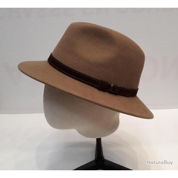 CHAPEAU FEUTRE CAMEL T55