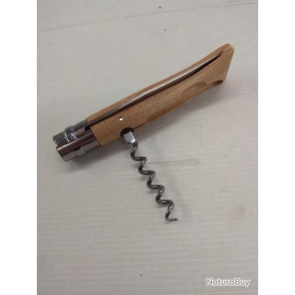 Couteau Opinel avec tire bouchon