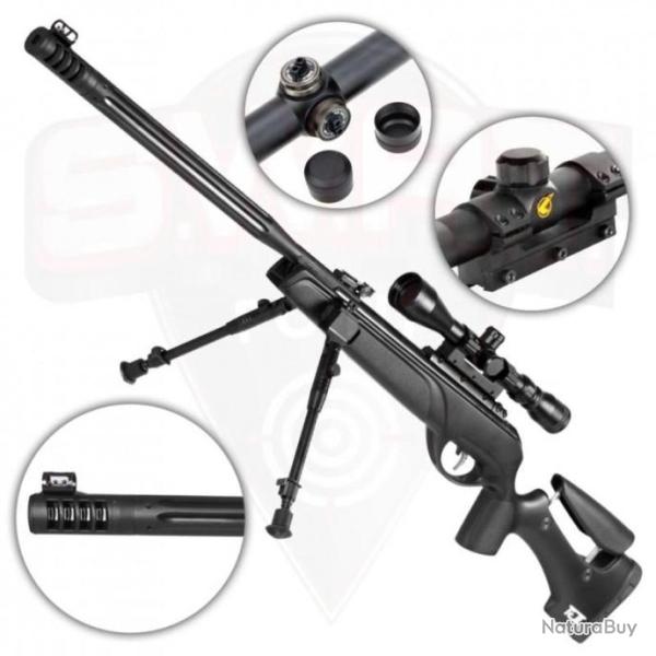 PACK CARABINE IGT GAMO HPA Mi     + Visi�re 3-9X40WR, Cal. 5,5 mm 19,9 joules-4