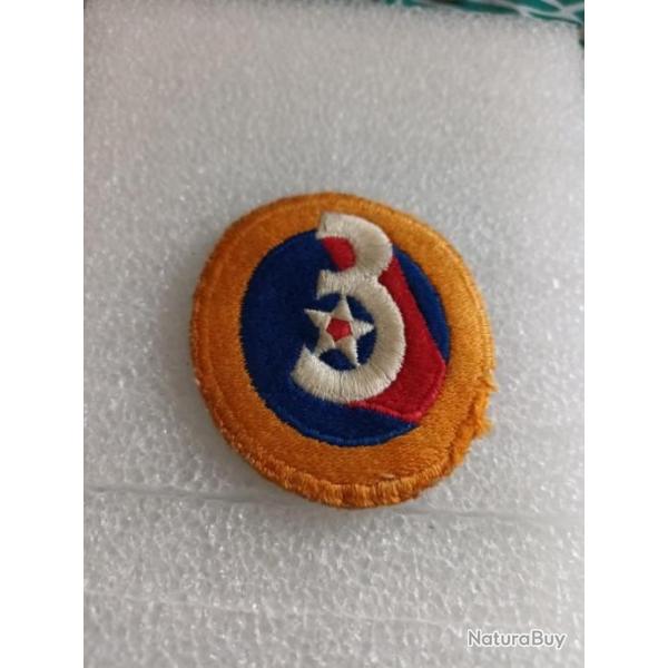 Patch armee us 3rd US ARMY AIR FORCE WW2 original