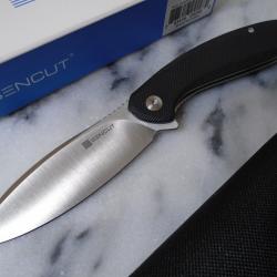 Couteau SENCUT San Angelo Black Manche G10 Lame Acier 9Cr18MoV IKBS S210031
