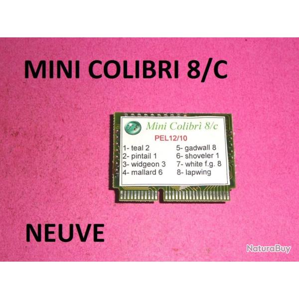 carte  puces COLIBRI 8/c - VENDU PAR JEPERCUTE (S8Y30)