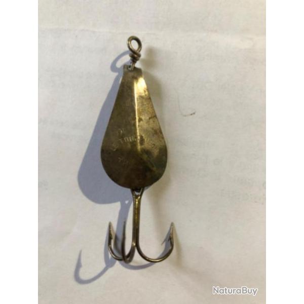 1 cuill�re Le tourbillon argent 3 cm p�che carnassier occasion ancien collection