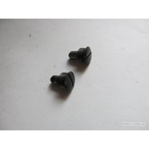 VENDU PAR CUIRASSIER11 PAIRE VIS  FIXATION PLANCHE ELEVATRICE  S/ AUTOMATIQUE BROWNING AUTO 5 CAL12