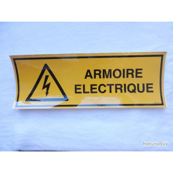 ancien autocollant EDF pour armoire lectrique