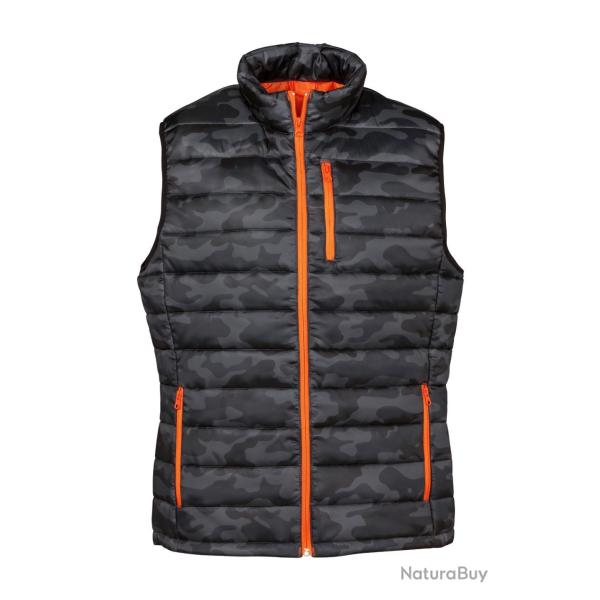 Gilet matelass� Percussion Camo Trek Gris