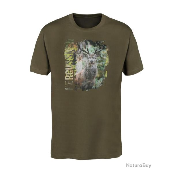 Tee shirt Percussion s�rigraphi� Cerf