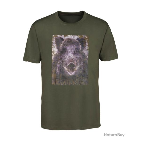 Tee shirt Percussion srigraphi Sanglier