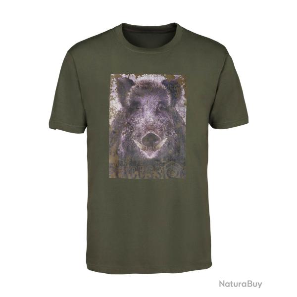 Tee-shirt Enfant Percussion Sanglier - 6A