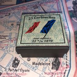 12 mm 1870 France (Houllier & Blanchard): Reproduction boite munitions (vide) collection HB 9634216