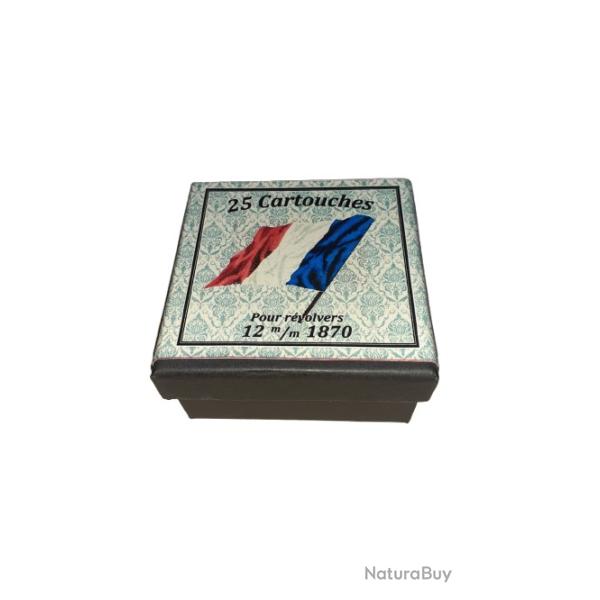 12 mm France ou 12mm r�glementaire Marine (1870): Reproduction boite munitions (vide) HB 9634216