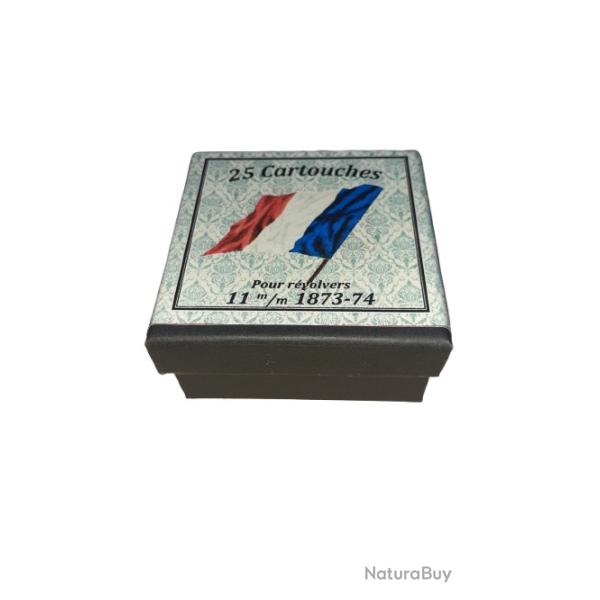 11 mm  France ou 11 mm R�glementaire (1873 ou 1874): Reproduction boite munitions (vide) HB 9634232