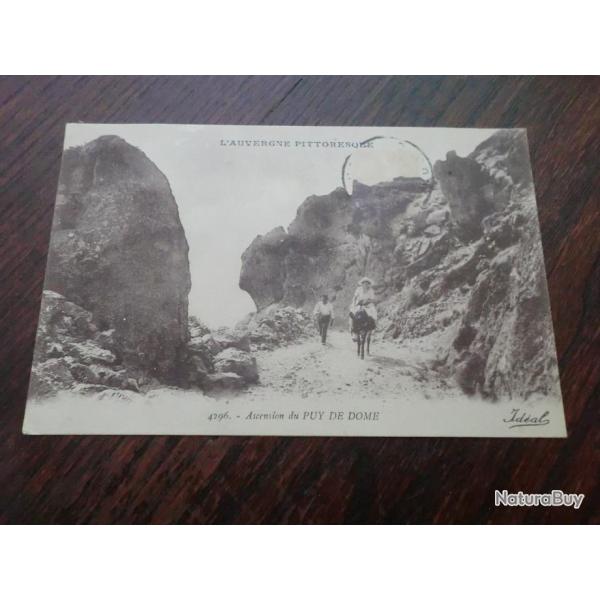 CP  Dpt 63  ASCENSION DU PUY DE DOME