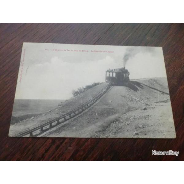 CP  Dpt 63  LE CHEMIN DE FER DU PUY DU DOME