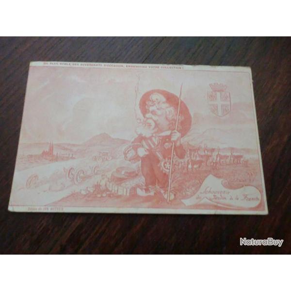 CP  Dpt 63  SOUVENIR DU JARDIN DE LA FRANCHE