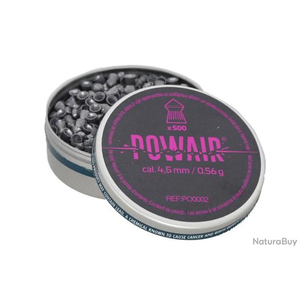 Plombs pointus 4.5mm Powair