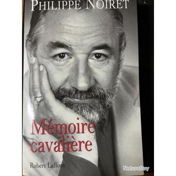 Livre Mmoire Cavalire de Philippe Noiret
