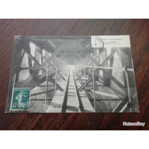 CP  dpt 63  PASSERELLE SOUS LA VOIE