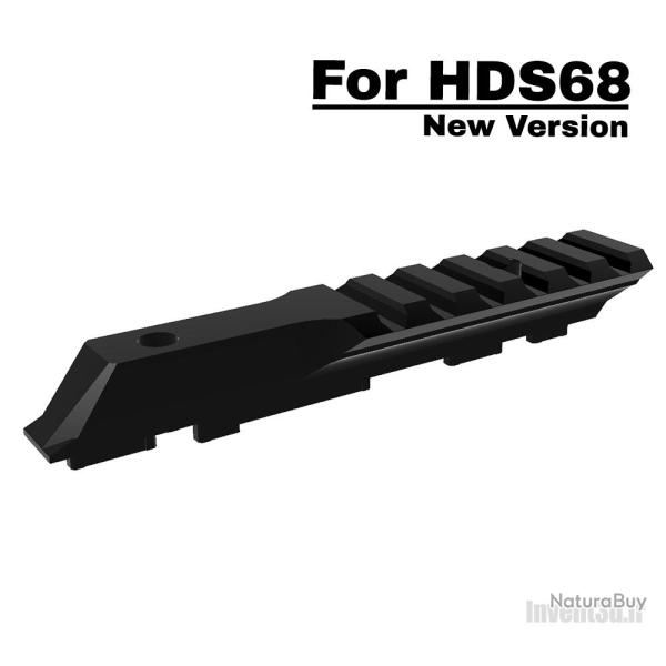 Rail Picatinny V2 pour HDS68/TS68 Gen 1 et 2