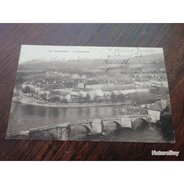 CP  Dpt 63  TERRASSON   RIVE DROITE