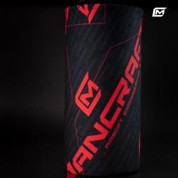Mancraft's Tour De Cou multi fonction Noir / Rouge