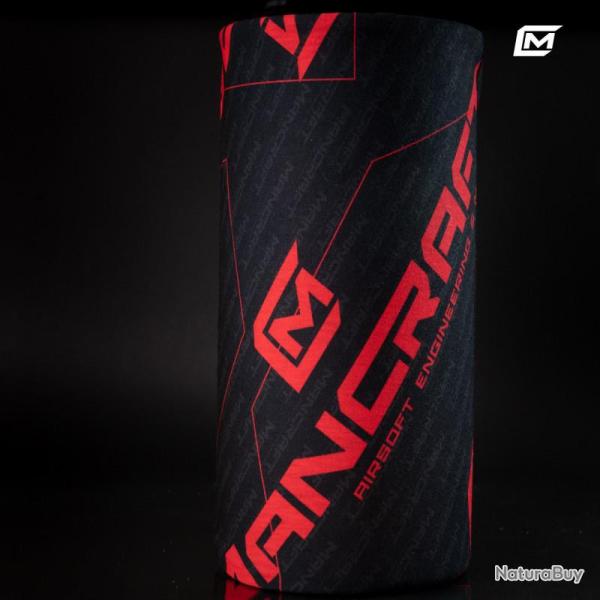 Mancraft's Tour De Cou multi fonction Noir / Rouge