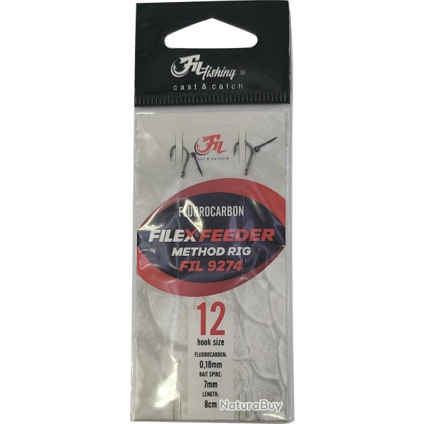 Hame�ons mont�s Fluoro Carbon Filfishing 12