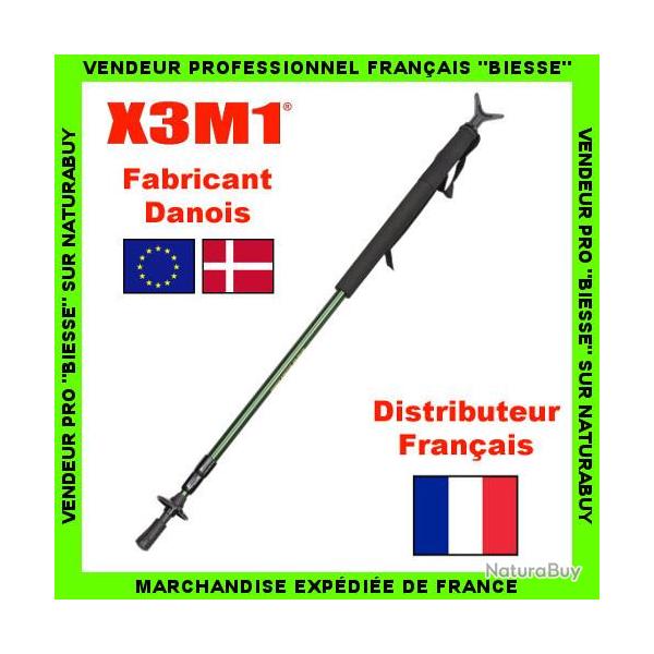 Canne de Pirsch Approche et Affut MONOPODE R�glable X3M1 Neuve