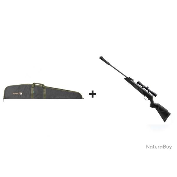 Carabine � air comprim� 4.5 mm Artemis SR1000S + lunette 4 x 32 + �tui de protection 19,9 joules