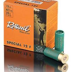 Cartouche Rottweil basic line special 12f cal. 12 67.5 mm 32g fibre boite de 25