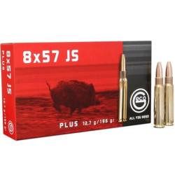 Boite de 20 Cartouches Geco Plus Cal.8X57 JS 196GR 12,7G