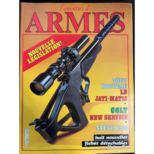 Revue L'Amateur d'Armes sur la nouvelle lgislation ( l'poque)