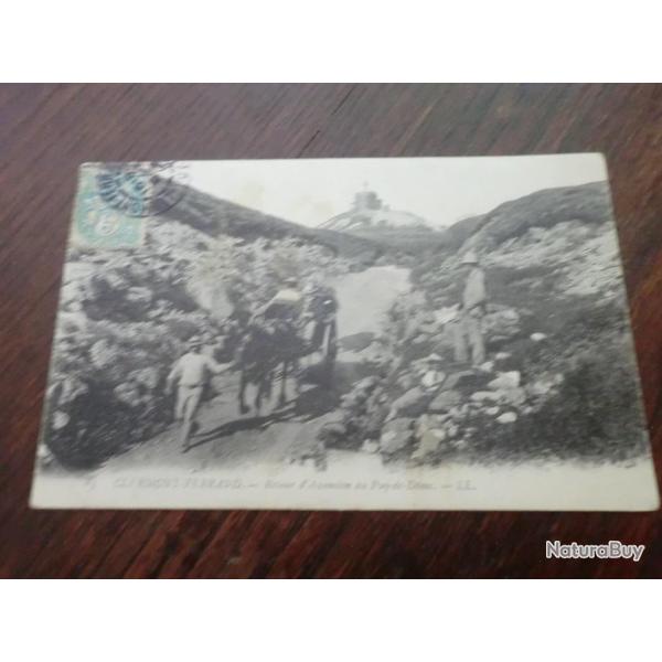 CP  Dpt 63   CLERMONT FERRAND  RETOUR D ASCENSION