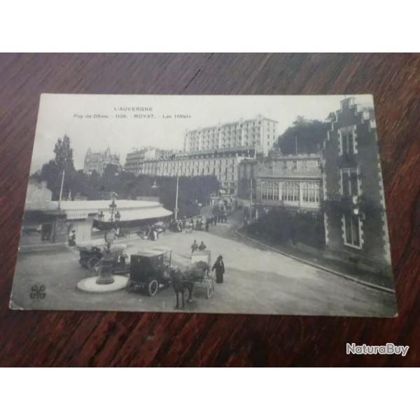 CP  Dpt 63  ROYAT LES HOTELS