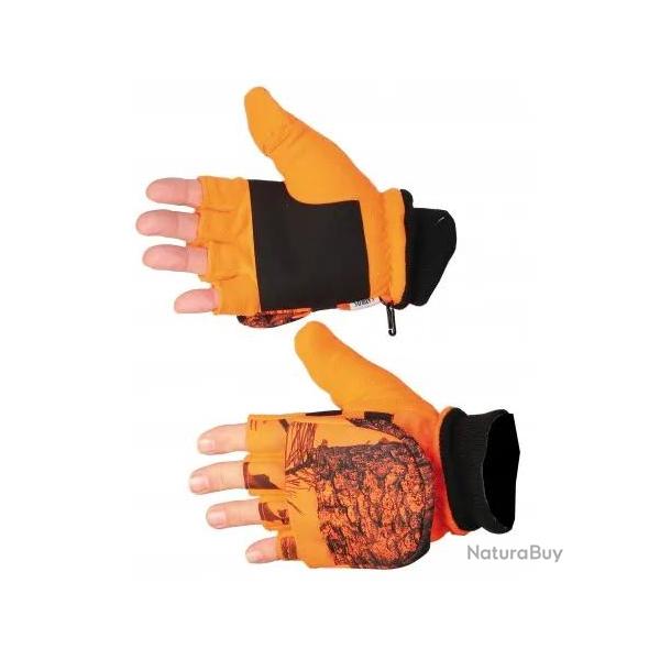 Mitaines Polaires Somlys 821 Thinsulate Camo Orange