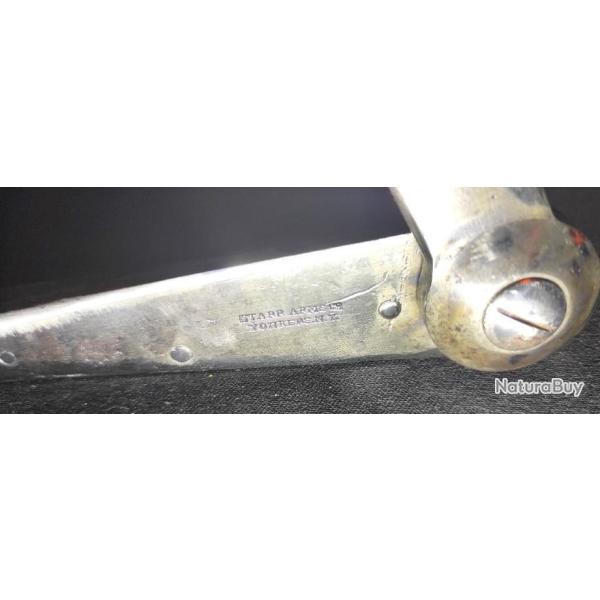 Platine � percussion   Starr armes) Nombreux poin�ons PL 249