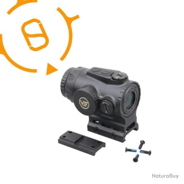 point rouge vector Paragon 1x16 Micro Prism