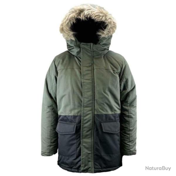 Parka matelass�e doubl�e polaire pour enfants