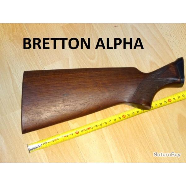 crosse fusil BRETTON ALPHA BRETTON - VENDU PAR JEPERCUTE (a6648)