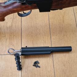 Levier d'armement ergonomique pour Schmidt Rubin 1889, 96/11, G11, K11 et K31