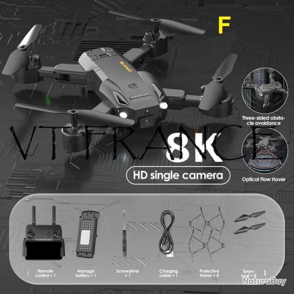Drone Pro GPS 5G Telecommande 3km 8K 6K, Modele: F