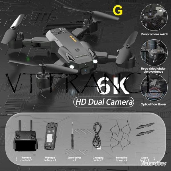 Drone Pro GPS 5G Telecommande 3km 8K 6K, Modele: G