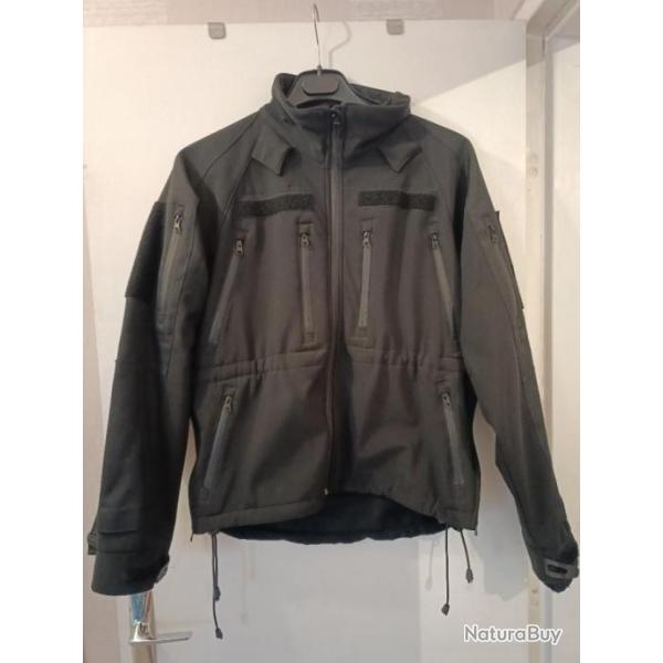 Veste blouson Mil-Tec Softshell noir