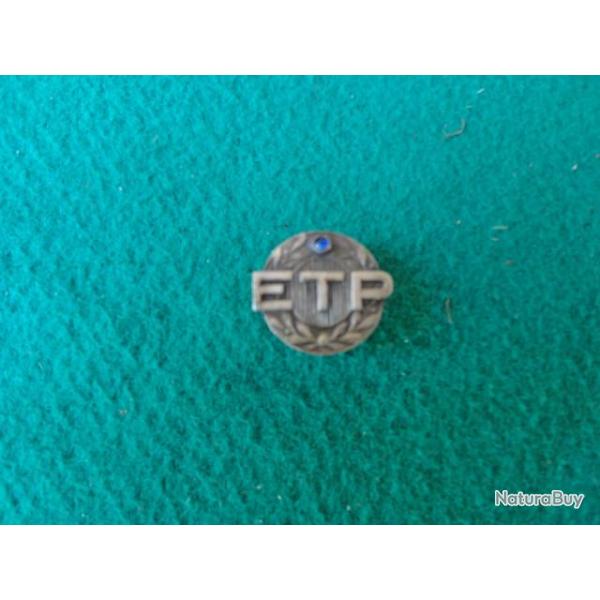 Insigne de boutonni�re E.T.P.